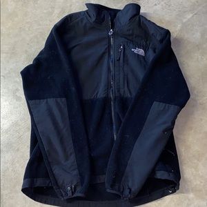 Black north face zip up